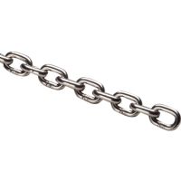 Kæde rustfri kortleddet (kalibreret)